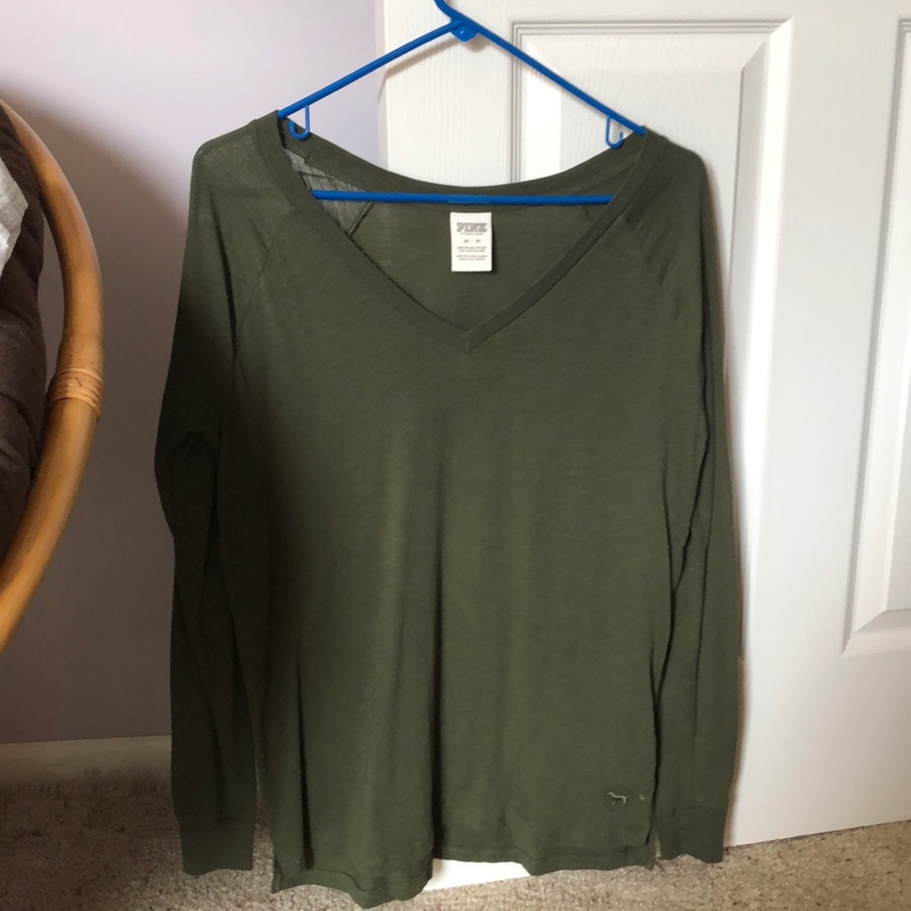 Olive PINK top